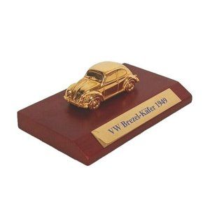 CMC Volkswagon VW 1949 Beetle Vintage Very Rare 1:87 Golden Made In Germany